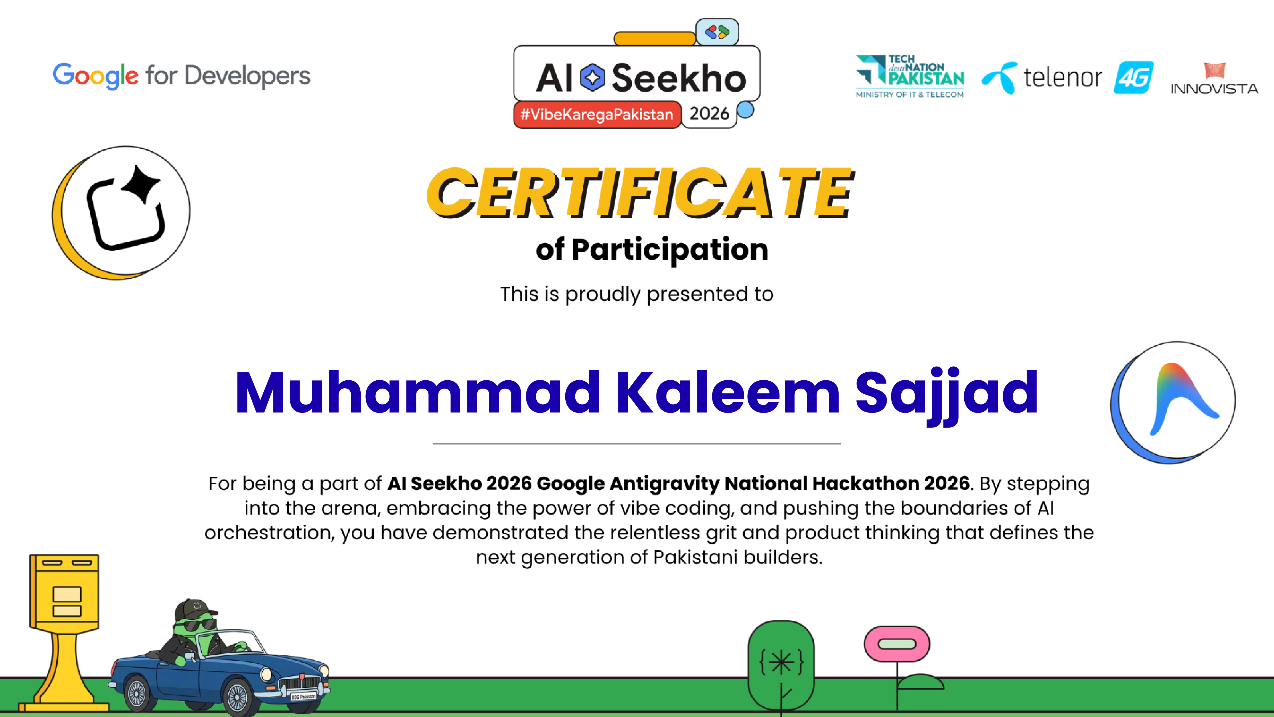 AI Seekho 2026 Certificate